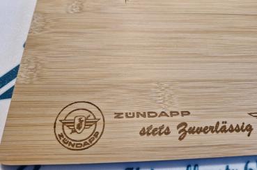 "Zündapp - Zuverlässig" – Das Zündapp-Brotzeitbrett für echte Genießer!